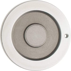 Value Collection - 4", 3 Spoke Straight Handwheel - 1.2" Hub, Aluminum, Chrome Plated Finish - Americas Industrial Supply