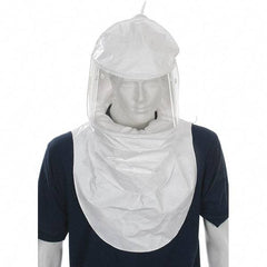 BULLARD - PAPR & Supplied Air (SAR) Headgear - CC20 DBL BIB WHT TYCHEM QC RESPIRATOR HOOD - Americas Industrial Supply