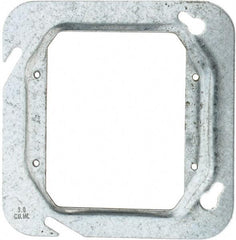 Cooper Crouse-Hinds - Electrical Outlet Box Steel Square Cover - Americas Industrial Supply