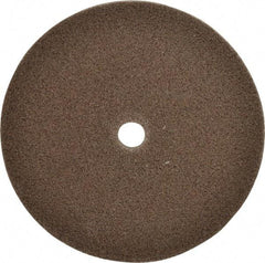 3M - 6" Diam, 1/4" Face Width, 5/8" Center Hole, Medium Grade, Aluminum Oxide Deburring Wheel - Unitized, Hard Density 7 Grade, 7,500 RPM - Americas Industrial Supply