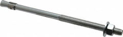 Red Head - 3/8 Inch Diameter, 3/8-16 Inch Thread, 7 Inch Overall Length, Grade 3, Wedge Expansion Concrete Anchor - Steel, Zinc Plated, 3-7/8 Inch Thread Length, Tie Wire Head, 3/8 Inch Drill - Americas Industrial Supply