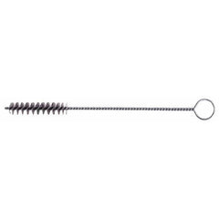 Red Head - 4" Long x 1/2" Diam Nylon Spiral Brush - Americas Industrial Supply