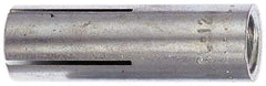 Red Head - 5/8" Diam, 5/8" Drill, 2" Min Embedment Drop-In Concrete Anchor - 316 Stainless Steel, Slotted Drive, 3/4" Thread Length - Americas Industrial Supply