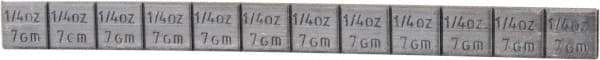 Perfect Equipment - 0.25 oz Wheel Weight - For Use with Pre-Taped - Americas Industrial Supply