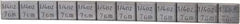 Perfect Equipment - 0.25 oz Wheel Weight - For Use with Pre-Taped - Americas Industrial Supply