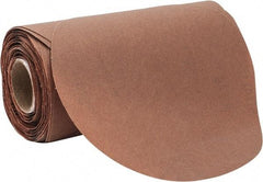 Norton - 5" Diam, 500 Grit Aluminum Oxide Adhesive PSA Disc - Super Fine Grade, Brown, B Weighted Backing, Flexible - Americas Industrial Supply