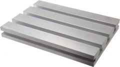 Mitee-Bite - 330.2mm Long x 228.6mm Wide x 37.6mm High Aluminum Fixture Plate - 12.7mm Plate Thickness - Americas Industrial Supply