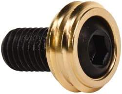 Mitee-Bite - 1/2-13 Screw, 3/8" Clamp Height, 1" Clamp Width, Knife Edge Clamps - 0.9" Extension Length, 4,000 Lb Holding Force, Steel, 8 Clamps - Americas Industrial Supply