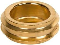 Mitee-Bite - 1" Diam, Steel, Round Clamp Washer - 3/8" Overall Height - Americas Industrial Supply