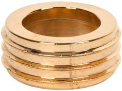 Mitee-Bite - 1-3/16" Diam, Steel, Round Clamp Washer - 1/2" Overall Height - Americas Industrial Supply