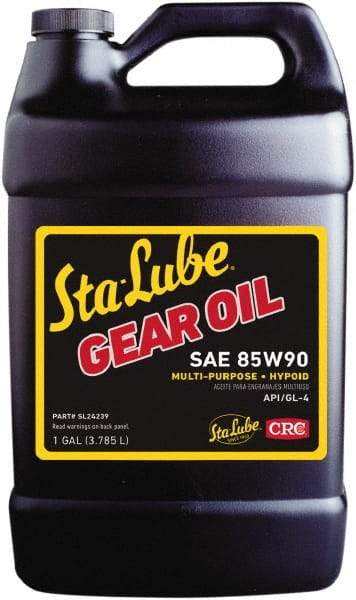 CRC - 1 Gal Bottle, Mineral Gear Oil - 17 St Viscosity at 100°C, ISO 220 - Americas Industrial Supply