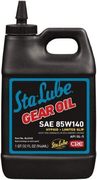 CRC - Bottle, Mineral Gear Oil - 27 St Viscosity at 100°C, ISO 460 - Americas Industrial Supply