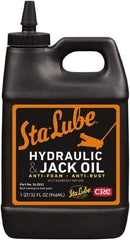 CRC - 1 Qt Bottle Petroleum Oil Hydraulic Oil - 0150°F, SAE 20, ISO 46, 49.5 to 58 cPs40 C cP - Americas Industrial Supply