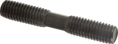 Value Collection - 7/8-9 4" OAL Fully Threaded Stud - Steel, Uncoated, 4" Long Thread Length - Americas Industrial Supply