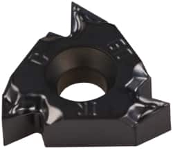 Iscar - 16IR Internal Right Hand 14-8 Partial Profile 60° Laydown Threading Insert - Grade IC908, TiAlN Coated Carbide, 9.53mm Inscribed Circle - Americas Industrial Supply