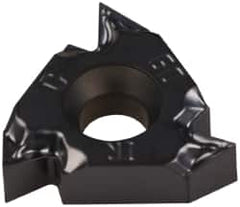 Iscar - 16IR Internal Right Hand 14-8 Partial Profile 60° Laydown Threading Insert - Grade IC908, TiAlN Coated Carbide, 9.53mm Inscribed Circle - Americas Industrial Supply