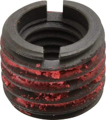 E-Z LOK - M14x2.00 Internal, 7/8-9 External, Metric Coarse, 11/16" Insert Length, Standard Wall Thread Locking Inserts - Carbon Steel, Smooth/Rolled Finish, Grade C12L14, Use Tool 500-7 - Americas Industrial Supply