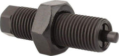 De-Sta-Co - 7/32" Stroke Len, 0.02 Cu In Volume, 0.11 Sq In Effective Piston Area, Hydraulic, Single Acting, Threaded Body Clamp Cylinder - 279 Lb at 3,000 psig Max Output, 1.41" Body Thread Len, 1.66" OAL, 0.19" Projection Len, 0.15" Projection Diam - Americas Industrial Supply