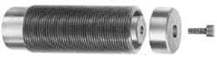 De-Sta-Co - 1/2" Stroke Len, 0.22 Cu In Volume, 0.44 Sq In Effective Piston Area, Hydraulic, Single Acting, Threaded Body Clamp Cylinder - 1.326 Lb at 3,000 psig Max Output, 2.31" Body Thread Len, 2.56" OAL, 0.31" Projection Len, 0.024" Projection Diam - Americas Industrial Supply