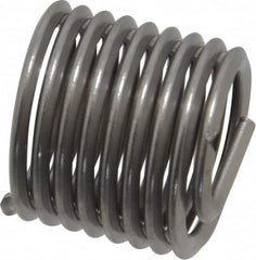 Heli-Coil - M11x1.50 Metric Coarse, 16.5mm OAL, Free Running Helical Insert - 7-7/8 Free Coils, Tanged, Stainless Steel, Bright Finish, 1-1/2D Insert Length - Americas Industrial Supply