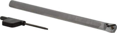 Seco - 1/2" Min Bore Diam, 6" OAL, E-STFC Indexable Boring Bar - TC.T 21.. Insert, Screw Holding Method - Americas Industrial Supply