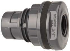 Value Collection - 3/4" PVC Plastic Pipe Tank Adapter - Schedule 80, FIPT x FIPT End Connections - Americas Industrial Supply
