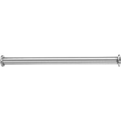 Metal Vacuum Tube Fittings; Material: Stainless Steel; Fitting Type: Nipple; Tube Outside Diameter: 1.500; Fitting Shape: Straight; Connection Type: Quick-Clamp; Maximum Vacuum: 0.0000001 torr at 72 Degrees F; Thread Standard: None; Flange Outside Diamete