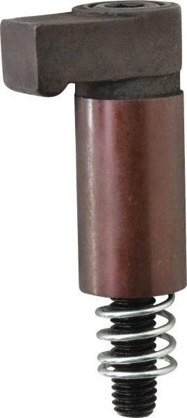 Gibraltar - 3/8-16 Thread, 0.874" Body Diam, 2-1/4" Body Length, Cap Screw Hook Clamp Assembly - 19/32" Height of Clamp Face, 9/16" Width of Clamp Face, Black Oxide Coating, Carbon Alloy Steel - Americas Industrial Supply