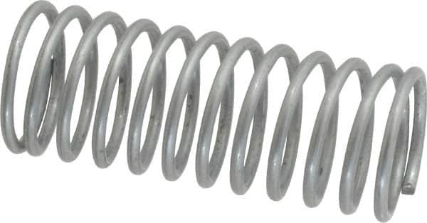 Made in USA - 5/8" OD, 0.054" Wire, Compression Spring - 6.56 Lb Spring Rating - Americas Industrial Supply