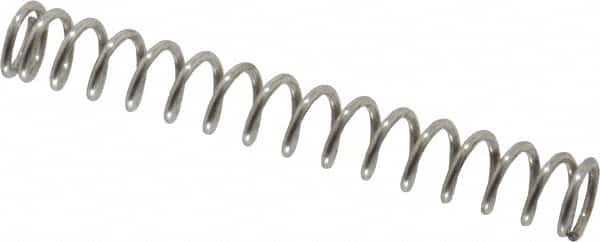 Made in USA - 15/64" OD, 0.032" Wire, Compression Spring - 12.19 Lb Spring Rating - Americas Industrial Supply