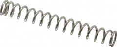 Made in USA - 15/64" OD, 0.032" Wire, Compression Spring - 12.19 Lb Spring Rating - Americas Industrial Supply