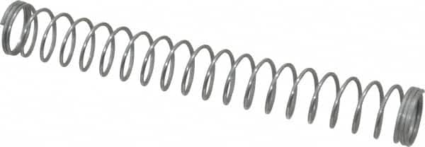 Made in USA - 7/32" OD, 0.015" Wire, Compression Spring - 0.45 Lb Spring Rating - Americas Industrial Supply