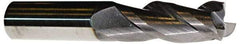ProMax - 3/4", 3 Flute, Single End, Solid Carbide, 0.03" Corner Radius End Mill - 4" OAL, 35° Helix, Right Hand Flute, 1-5/8" LOC, Right Hand Cut - Americas Industrial Supply
