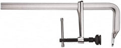 Bessey - 5-1/2" Deep Throat, 20" Max Capacity, Standard Sliding Arm Clamp - 2,800 Lb Clamping Pressure, 0.775" Spindle Diam - Americas Industrial Supply