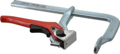 Bessey - 4" Deep Throat, 8" Max Capacity, Standard Sliding Arm Clamp - 660 Lb Clamping Pressure - Americas Industrial Supply