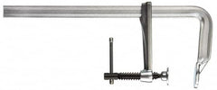 Bessey - 4-3/4" Deep Throat, 18" Max Capacity, Standard Sliding Arm Clamp - 1,320 Lb Clamping Pressure, 0.7" Spindle Diam - Americas Industrial Supply