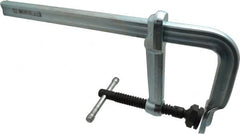 Bessey - 5-1/2" Deep Throat, 12" Max Capacity, Standard Sliding Arm Clamp - 2,660 Lb Clamping Pressure, 0.775" Spindle Diam - Americas Industrial Supply