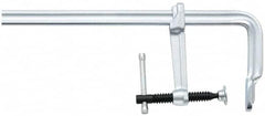 Bessey - 7" Deep Throat, 18" Max Capacity, Standard Sliding Arm Clamp - 4,880 Lb Clamping Pressure, 0.85" Spindle Diam - Americas Industrial Supply