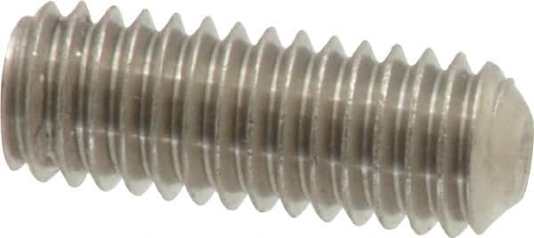 Value Collection - M6x1.00 Metric Coarse, 16mm OAL, Cup Point Set Screw - Grade 18-8 & Austenitic A2 Stainless Steel, 3mm Key - Americas Industrial Supply
