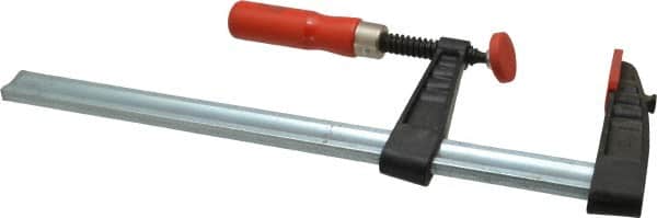 Bessey - 16" Capacity, 4-1/2" Throat Depth Steel Bar Clamp - 1,540 Lb Clamping Pressure - Americas Industrial Supply
