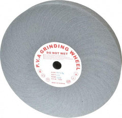 Value Collection - 8" Diam, 1" Face Width, 5/8" Center Hole, Fine Grade, Deburring Wheel - 1,920 RPM - Americas Industrial Supply