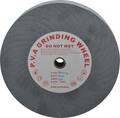 Value Collection - 6" Diam, 1" Face Width, 1/2" Center Hole, Extra Fine Grade, Deburring Wheel - 1,920 RPM - Americas Industrial Supply