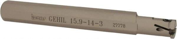 Iscar - GEHI, Internal, Left Hand, 0.102" Max Depth of Cut, 0.095 to 1/8" Groove Width, Indexable Grooving Tool Holder - GEMI.., GEPI.. Insert Compatibility, 5/8" Shank Width, 5" OAL, Through Coolant - Americas Industrial Supply