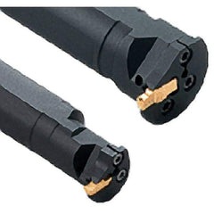 Iscar - GHAI, Internal, Left Hand, Indexable Grooving Tool Holder - 1-1/4" Shank Width, 8" OAL, Through Coolant - Americas Industrial Supply