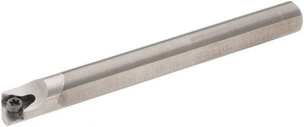 Iscar - 6.6mm Min Bore Diam, 59mm OAL, 6mm Shank Diam, MG-SWUB Indexable Boring Bar - 42mm Max Bore Depth, WB.T 52.. Insert, Screw Holding Method - Americas Industrial Supply