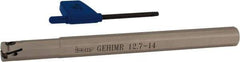 Iscar - GEHIM, Internal, Right Hand, 0.098" Max Depth of Cut, 0.031 to 0.075" Groove Width, Indexable Grooving Tool Holder - GEPI.. Insert Compatibility, 1/2" Shank Width, 6" OAL, Through Coolant - Americas Industrial Supply
