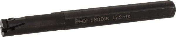 Iscar - GEHIM, Internal, Right Hand, 0.098" Max Depth of Cut, 0.031 to 0.075" Groove Width, Indexable Grooving Tool Holder - GEPI.. Insert Compatibility, 5/8" Shank Width, 6" OAL, Through Coolant - Americas Industrial Supply