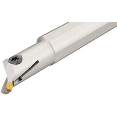 Iscar - 16mm Min Bore Diam, 125mm OAL, 16mm Shank Diam, GEHIU Indexable Boring Bar - 32mm Max Bore Depth, GEPI Insert - Americas Industrial Supply