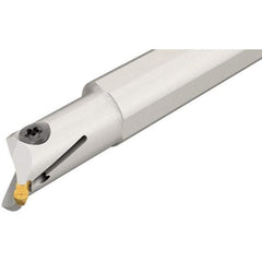 Iscar - 16mm Min Bore Diam, 125mm OAL, 16mm Shank Diam, GEHIU Indexable Boring Bar - 32mm Max Bore Depth, GEPI Insert - Americas Industrial Supply