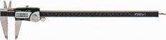 Fowler - 0 to 300mm Range, 0.01mm Resolution, Electronic Caliper - Stainless Steel with 2.4" Stainless Steel Jaws, 0.04mm Accuracy - Americas Industrial Supply